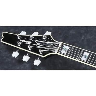 Ibanez Paul Stanley Signature Series PS1CM Electric Guitar, Bound Ebony Fretboard, Chrome image 8