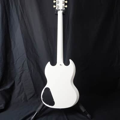 Greco SS-65 SG Standard (1990) MIJ Fujigen – White, SCREAMIN’ Humbuckers Made in Japan image 5