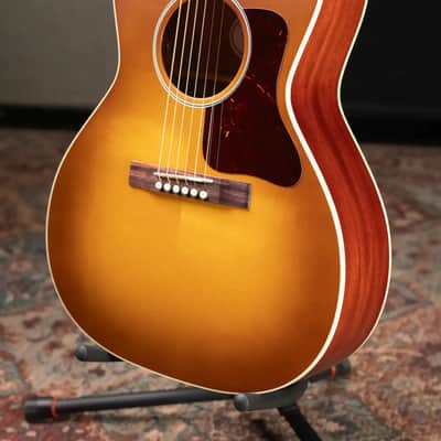 Gibson L-00 Special Parlor Acoustic/Electric Guitar - Honey Burst with Gig Bag image 4