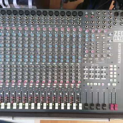 Allen & Heath ZED-R16 16-Channel Firewire Recording Mixer 2010s - Black/Red image 1
