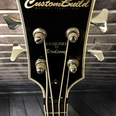 Custom Build - Birdsong Designed T Bass - Short Scale - Candy Apple Red image 6