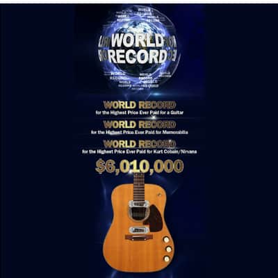 Martin 1959 D18E Acoustic Guitar + Original Case Kurt Cobain Nirvana Unplugged image 3