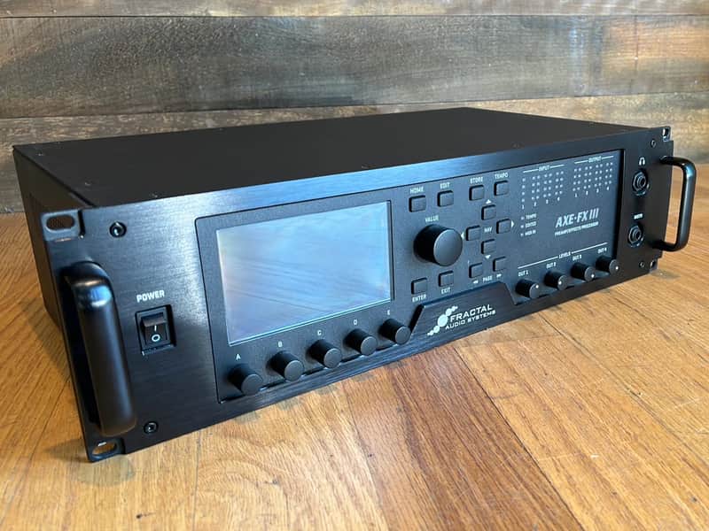 Fractal Audio Axe-FX III 2018 - 2020 - Black image 1