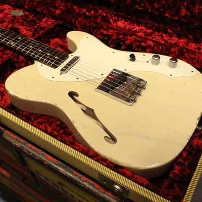 Fender Custom Shop '50s Limited Edition Telecaster Relic Thinline with Rosewood neck image 4