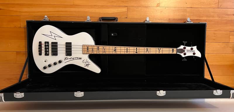 Fernandes Triturador Deluxe 2012 White w/ Case - Signed Jeff