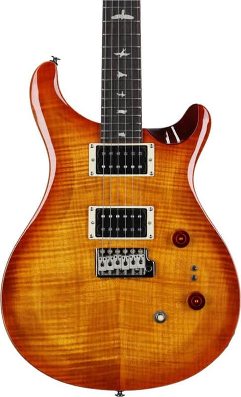 PRS SE Custom 24-08 Electric Guitar, Rosewood Fingerboard, Vintage Sunburst image 1
