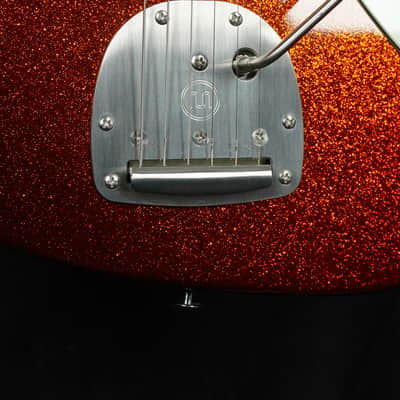 Suhr Custom Classic JM in Orange Sparkle with Mastery Bridge and Vibrato image 4