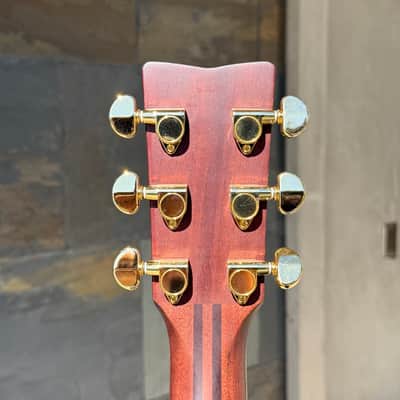 Yamaha LS16MHB Small Body Acoustic Guitar Natural image 9