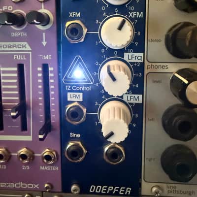 Doepfer A-110-4 QZVCO Quadrature Thru Zero VCO Special Edition 2010s - Blue image 1