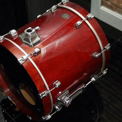 RARE Tama Starclassic Performer Birch - Royal Walnut 18" Bass Drum image 5