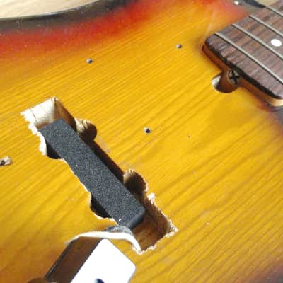 1982 Squier JV '62 Jazz Bass Sunburst Japan MIJ Fender USA Custom Shop Pickups image 15