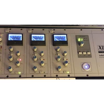 Solid State Logic XR626 X-Rack Stereo Bus Compressor in Mynx Rack 2010s - Silver image 1