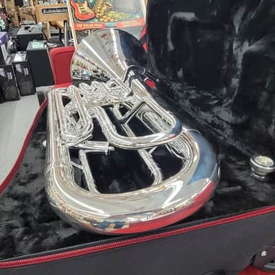 Besson Prodigy series BE165 4 Valve Euphonium - Silver image 13