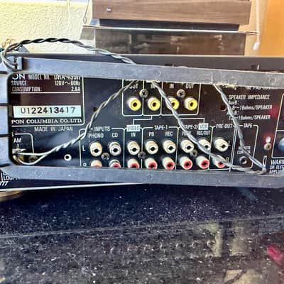 Denon DRA-435R Stereo Receiver Integrated Amp with Original Remote; Tested SEE VIDEO imagen 9