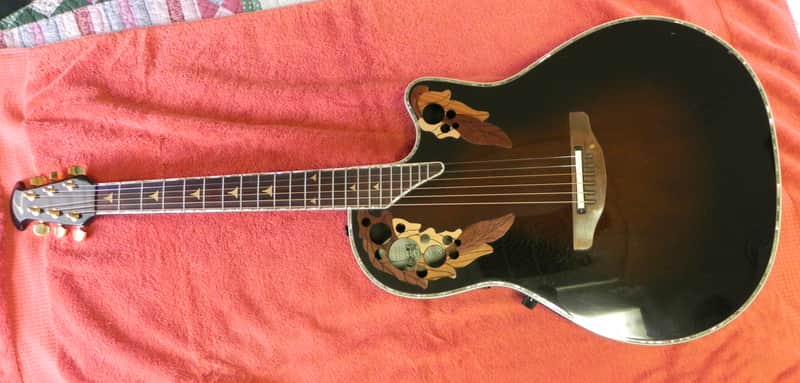 Ovation Elite USA Custom Order Dark Brown/Black image 1