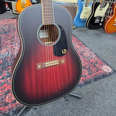 Gretsch Jim Dandy Dreadnought - Deep Cherry Burst image 2