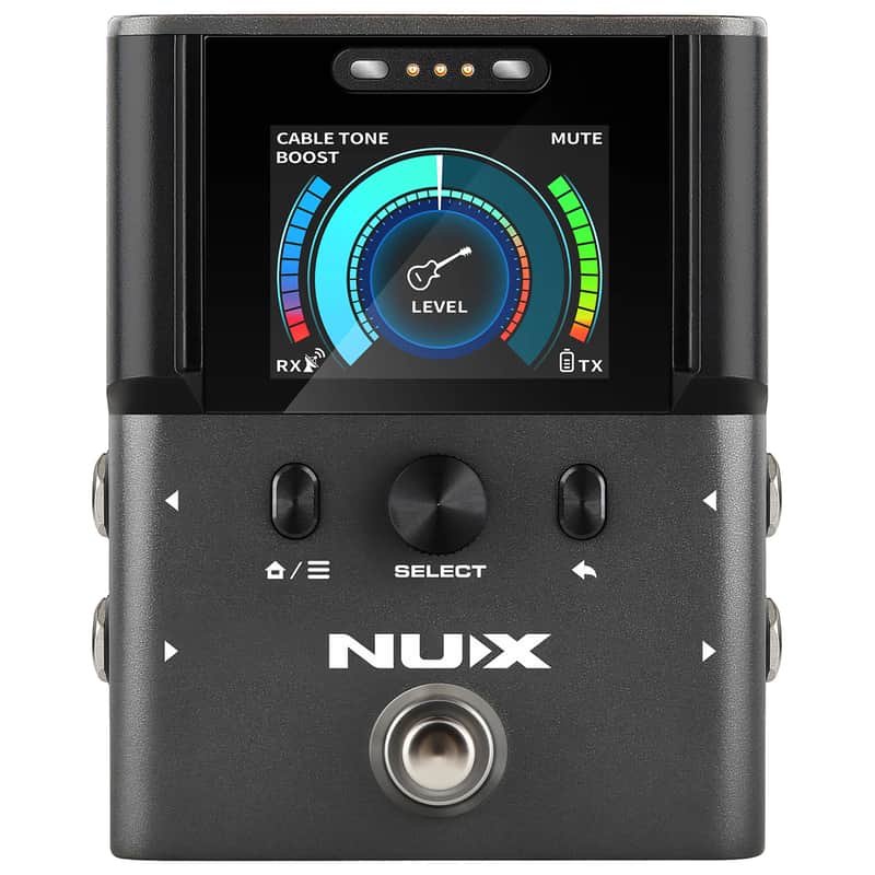 Nux B-8 Rechargeable Wireless Pedal Guitar Bug - 2.4GHz image 1