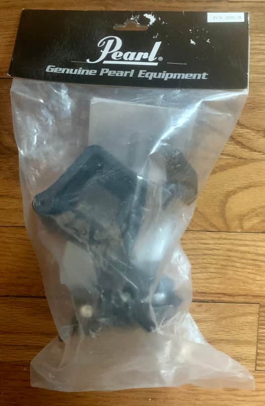Pearl ICON Drum Rack Pipe Clamp w/ Tilting Rail Clamp PCX-200/B Black image 1