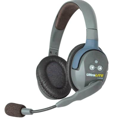 Mint Eartec HUB624 UltraLITE Wireless System 2 Way Radio License-Free for 6 Users - 1 HUB Full Duplex Transceiver Base Station, 2-Pack of ULSR Single-Ear DECT Headset, 4-Pack ULDR Dual Ear Remote Headsets image 3