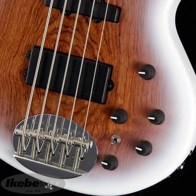 LAKLAND Shoreline Series SL55-94 Deluxe Bubinga (Snow White Sunburst/R) image 5