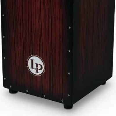 LP Latin Percussion LPA1332DW Aspire Accents Cajon - Dark Wood Streak image 1