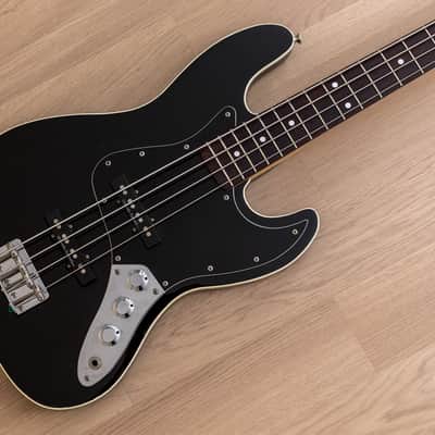 2005 Fender Aerodyne Jazz Bass AJB-M/DJ Medium Scale 32" Black, Japan CIJ image 1