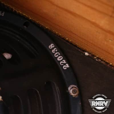 Vintage 1959 Fender Tweed Bassman 5F6-A Narrow Panel Original image 14