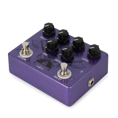 Caline CP-80 Ragnarok Digital Reverb and Analog Delay Guitar Effect Pedal (Fast Free US Shipping!) image 2