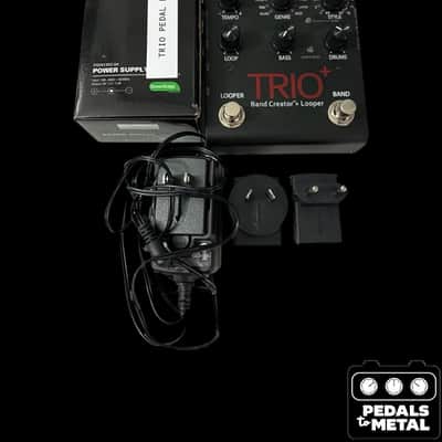 DigiTech TRIO Plus Band Creator + Looper w/ Power Supply 2010s - Black - X18699 image 1