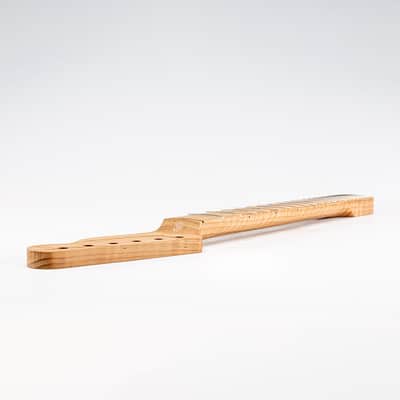 Allparts Select "Licensed by Fender®" AAA+ Roasted Flame Maple "VIN-MOD" Replacement Neck for Telecaster® - Unfinished - Soft V Shape image 9