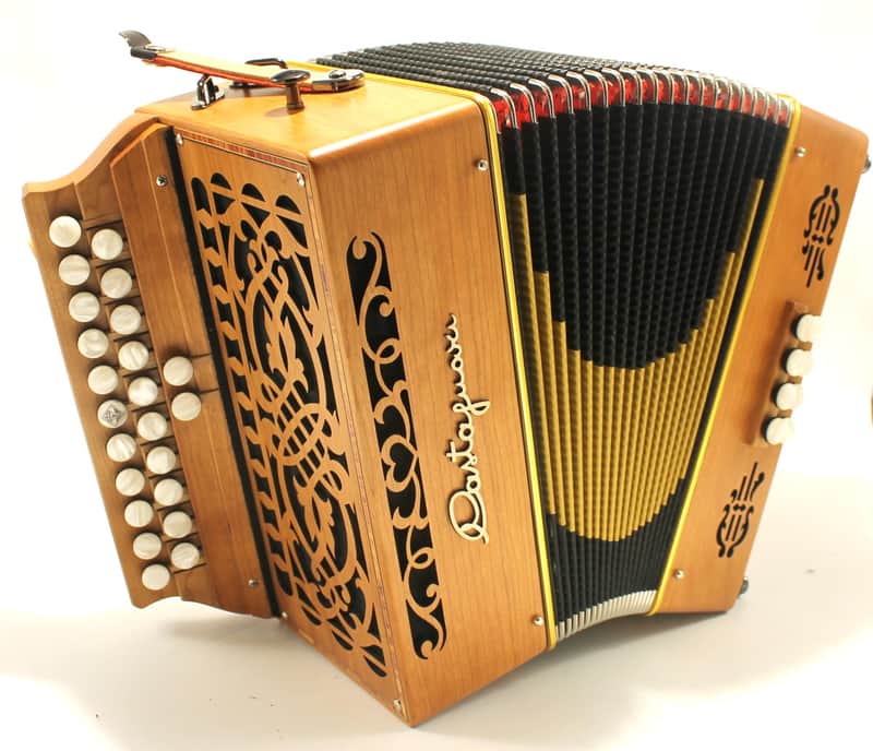 NEW Cherry Castagnari Vicky Diatonic Button Accordion GC LMM 23 8 image 1