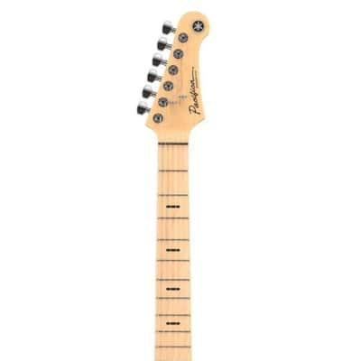 Yamaha PACS Plus 12M Pacifica Standard Plus 6-String Solid-Body Right-Handed Electric Guitar with Maple Fingerboard (Black) image 6