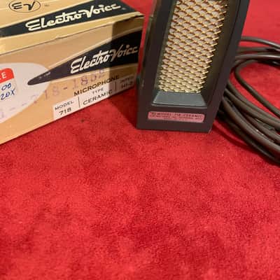 Electro-Voice Model 718 (#1)- Very RARE Vintage Ceramic Microphone 1960’s image 6