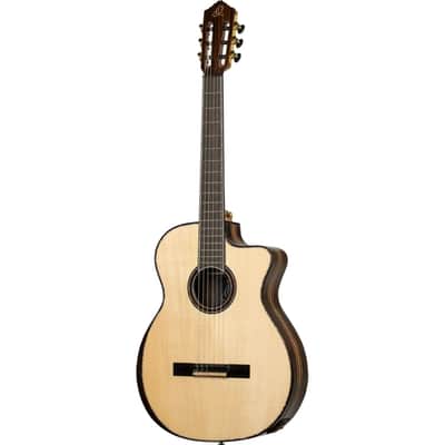 Ortega GRANDSUITE-CE Solid Spruce Top Okoume Slim Neck Nylon 6-String Acoustic-Electric Guitar w/Gig Bag image 7