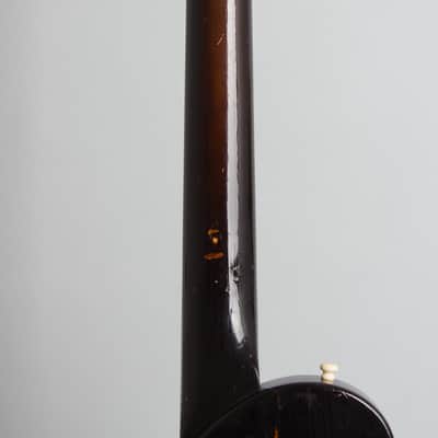 Magnatone  Mark III Deluxe Solid Body Electric Guitar (1957), ser. #53424, original brown hard shell case. image 9