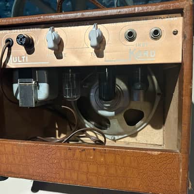 Audio Speialties Kalilla Model-125 1950’s - Brown Multi Kord Valco image 9