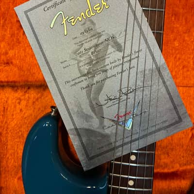 Fender Custom Shop '62 California Beach Ltd Stratocaster 2004 2004 - Catalina Blue image 4