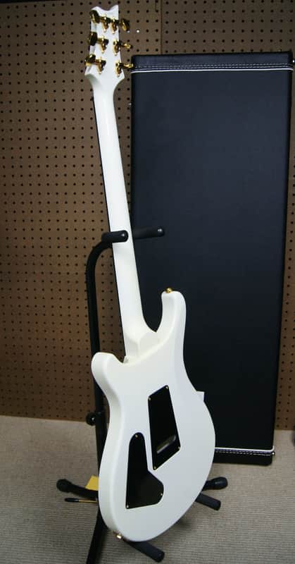 PRS Dave Navarro Signature Model Custom 24 Jet White MADE IN | Reverb