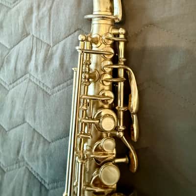 Conn NWII 4M Curved Soprano Silver Deco Engraving Very Rare Overhauled Beautiful image 5