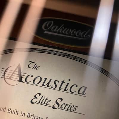 Beautiful Acoustica Elite Series Luthier Made Flat Top Mandolin Type A - Made in Leeds England image 6