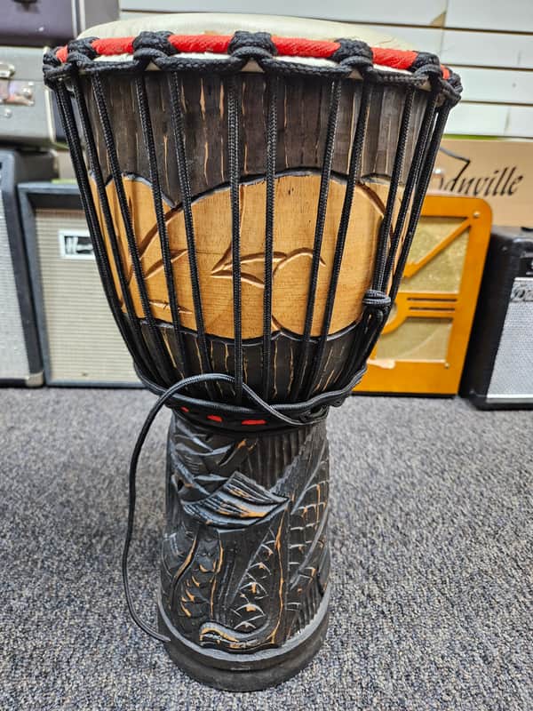 Handmade Traditional West African-Style Djembe image 1