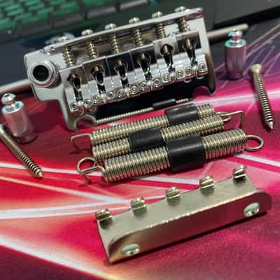 Ibanez T1502 Synchronize Tremolo bridge by Gotoh - Chrome | DHL Express Delivery Included | image 1