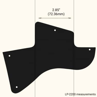 3 ply Cream WIDE BEVEL Pickguard for Gibson Les Paul Special P90 image 4