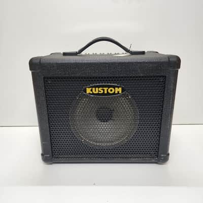 Kustom KBA-16 16-Watts Bass Amplifier 2000's - Black image 1