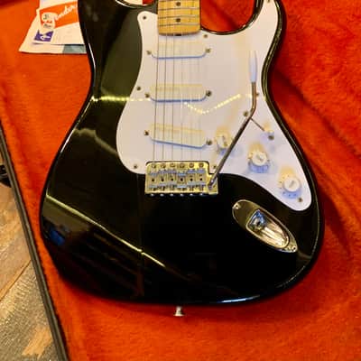 Fender Stratocaster ST57-95 LS 1995 Blackie original vintage mij japan lace sensor active strat plus image 3
