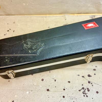 Fender Red Logo Bass Guitar Case 1990's - Black image 8