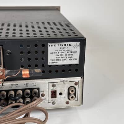 Fisher Model 250-T AM/FM Stereo Receiver image 8