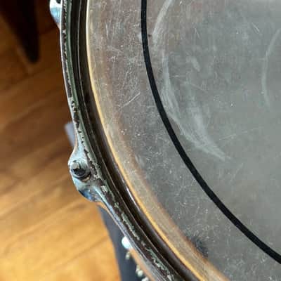 Ludwig 80's 11 x 14" Marching Snare Drum 12 Lugs USA image 13
