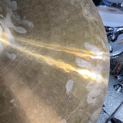 Russ McKinnon's Joe Cocker 1999-2000 World Tour Sabian 22" Heavy Ride Cymbal. Signed! 4208g image 9