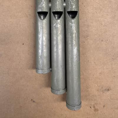 Unbranded Vintage Triple-Chamber Metal Train Whistle / Locomotive Sound Effect Whistle – 3-Tone Railroad Whistle image 2